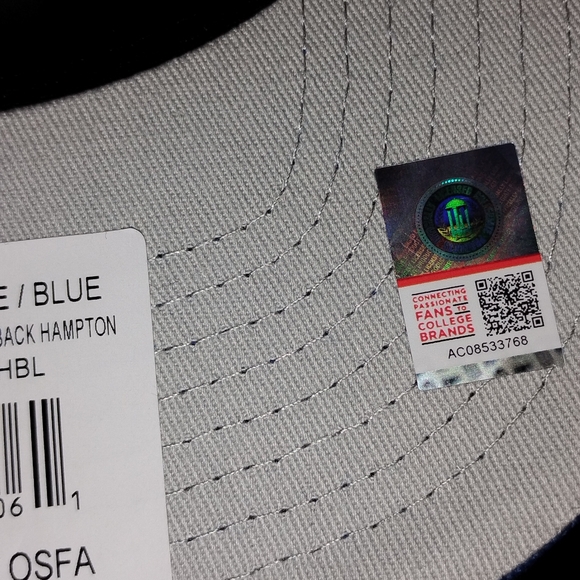 HBCU Hampton University Mitchell &Ness snapback cap - Picture 8 of 8